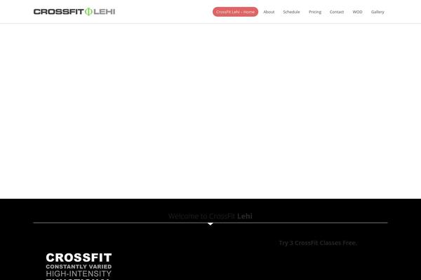GetFit theme site design template sample
