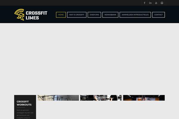 Fitness_child theme site design template sample