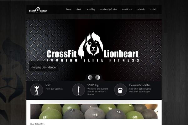 crossfitlionheart.com site used Power-gym