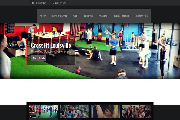 Fit Wp theme site design template sample