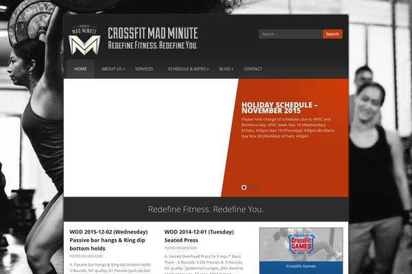 Monaco theme site design template sample