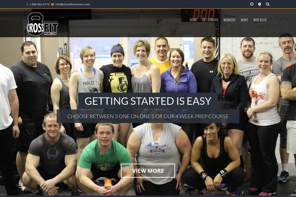 crossfitmoncton.com site used Energy-theme