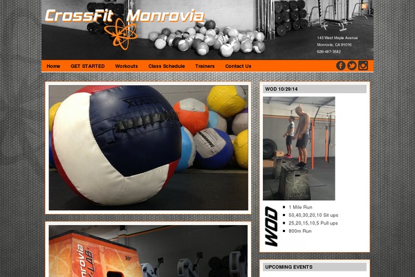 crossfit2 theme websites examples
