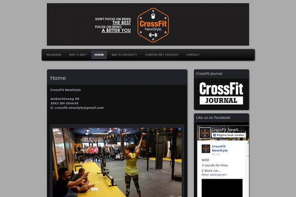 Parament theme site design template sample