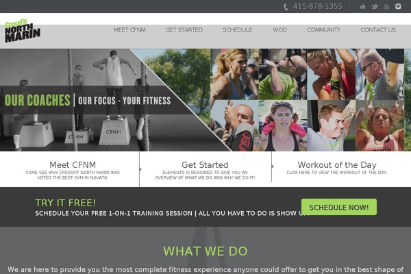 Circles theme site design template sample