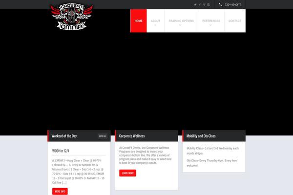 Fit Wp theme site design template sample