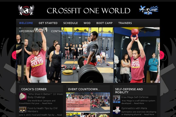 crossfitoneworld.com site used Gym_extreme