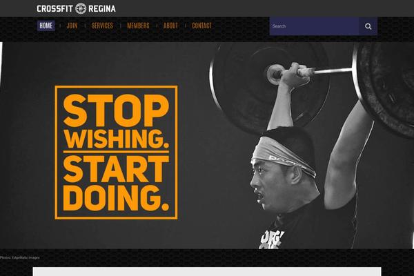 crossfitregina.com site used Sportify