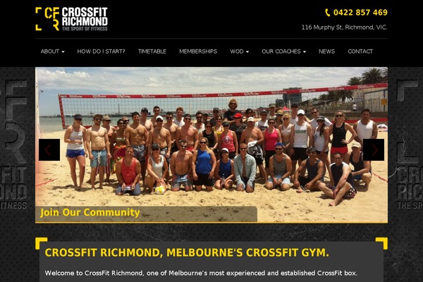 Richmond theme site design template sample