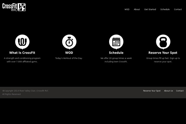 GetFit theme site design template sample