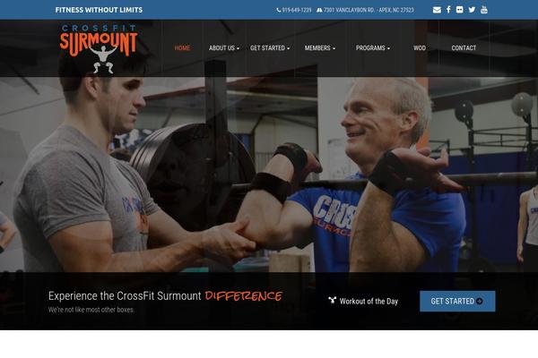 Stacks theme site design template sample