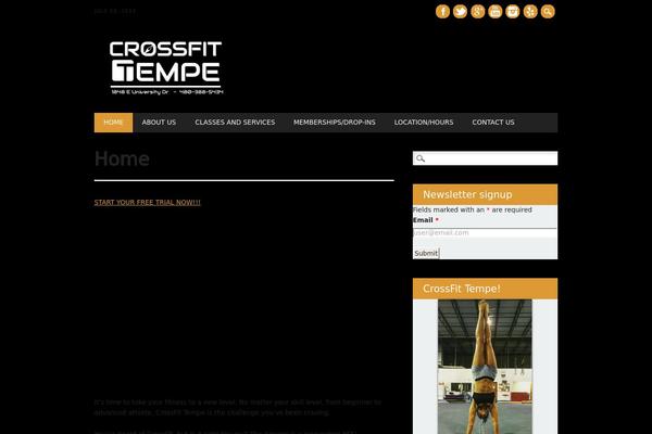 SPORTY theme site design template sample