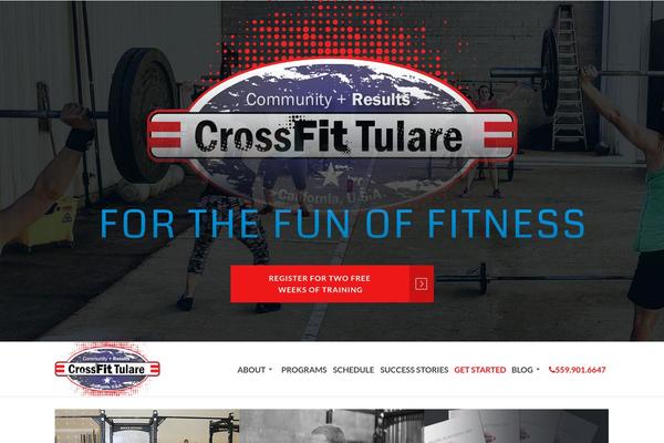 Crossfit theme site design template sample