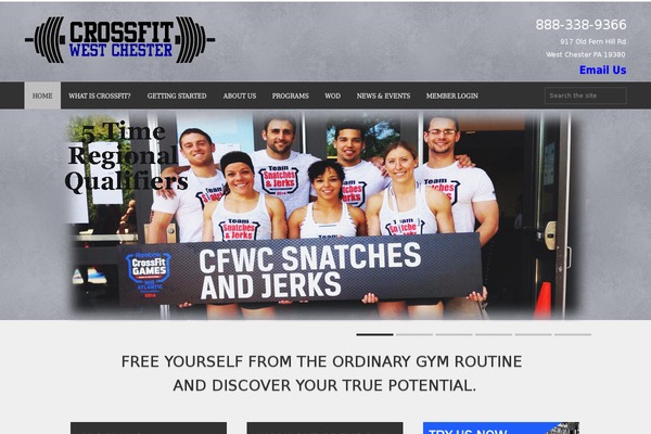 Fitness-wp theme site design template sample