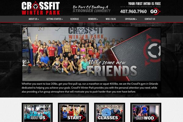 crossfitwinterpark.com site used Zyth
