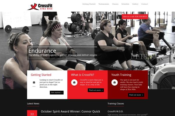 GymBase theme site design template sample