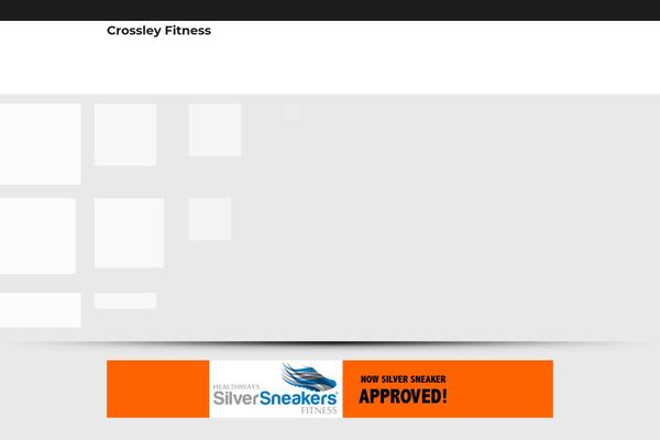 Fitness theme site design template sample