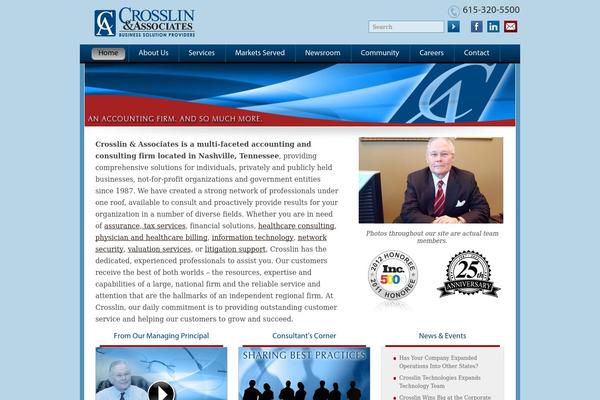 crosslinpc.com site used Ca-theme