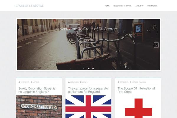Zefir theme site design template sample