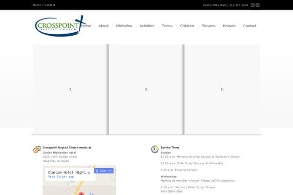 Corona theme site design template sample