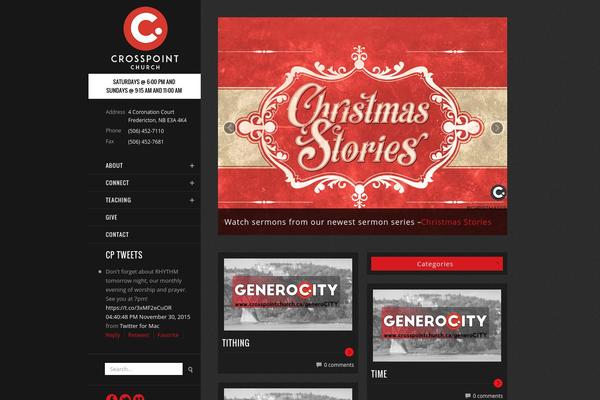 Endless theme site design template sample