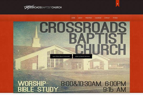 Churchope theme site design template sample