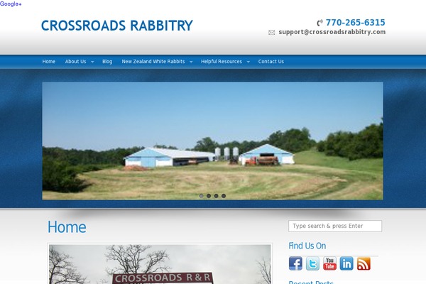 crossroadsrabbitry.com site used Localbizpro2