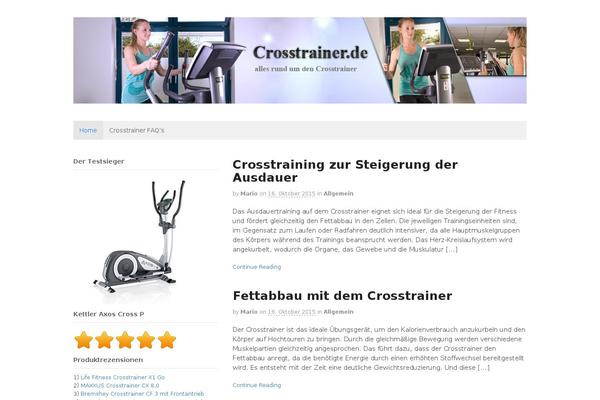 crosstrainer.de site used Canvas