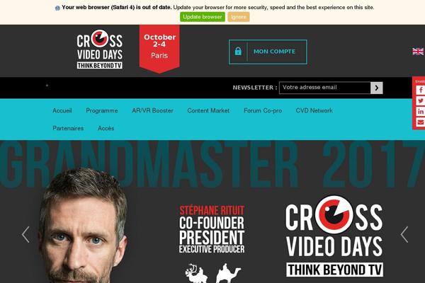 Site using Sitepress-multilingual-cms plugin