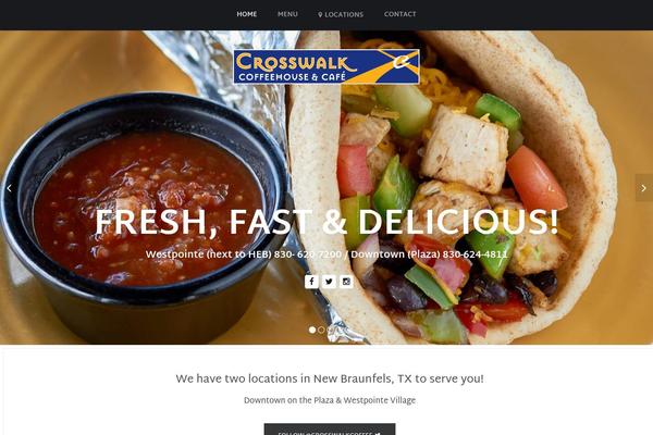 Organic_restaurant_creme theme site design template sample