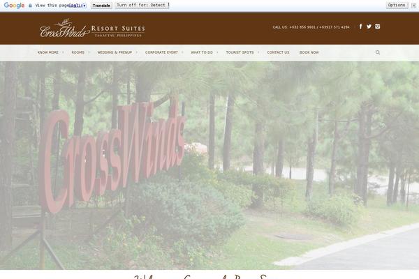 Site using Image-parallax-for-vc plugin