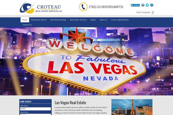 AgentPress theme site design template sample
