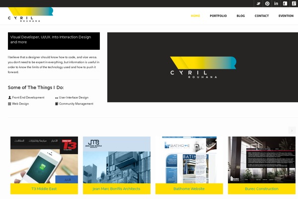 Semplice4 theme site design template sample