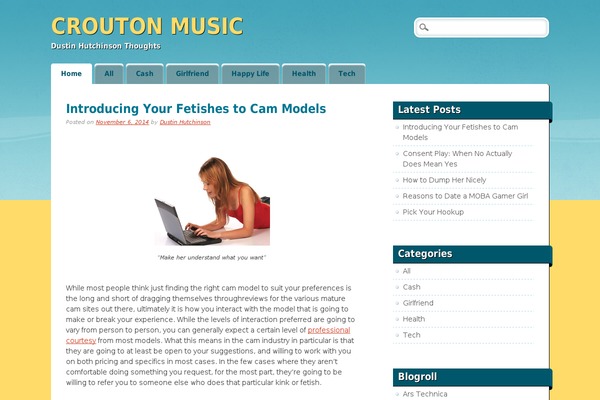 Citizen Journal theme site design template sample