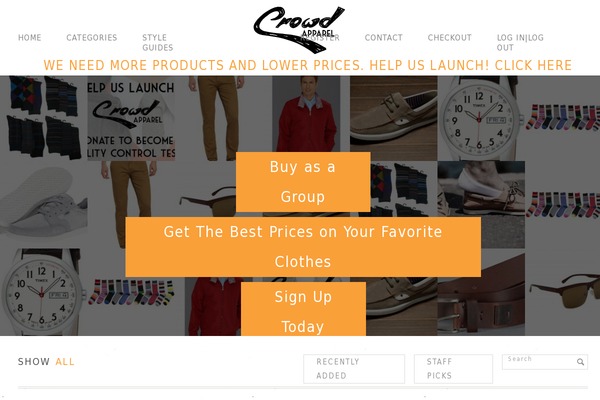 Fundify theme site design template sample