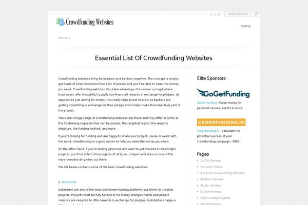 Chameleon theme site design template sample