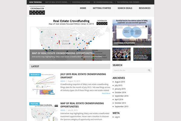 Point theme site design template sample