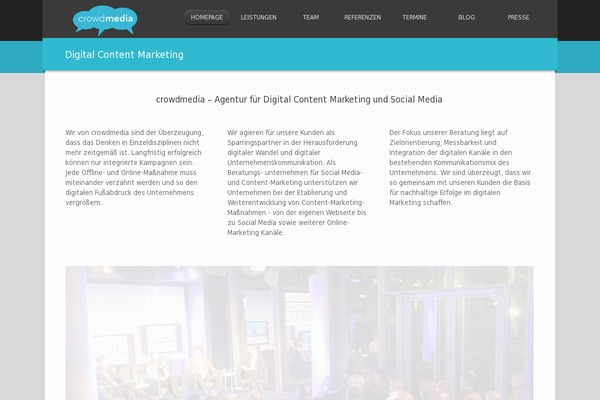 Site using TablePress plugin