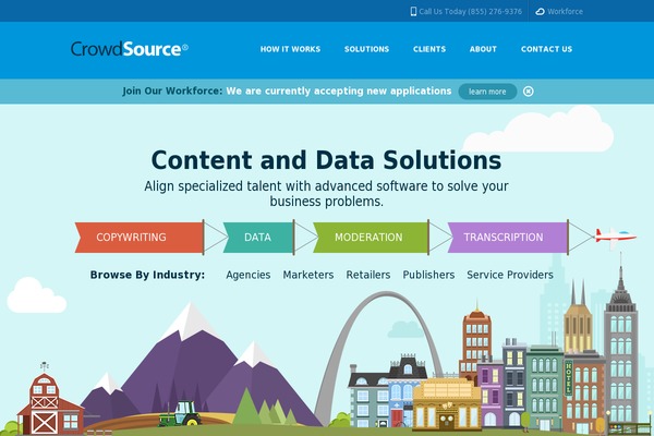 crowdsource_v4.1 theme websites examples