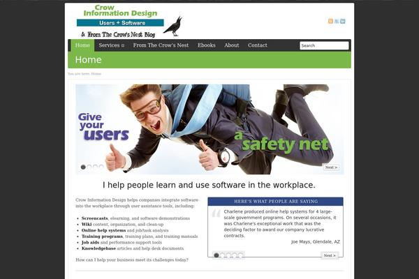 Masterful theme site design template sample