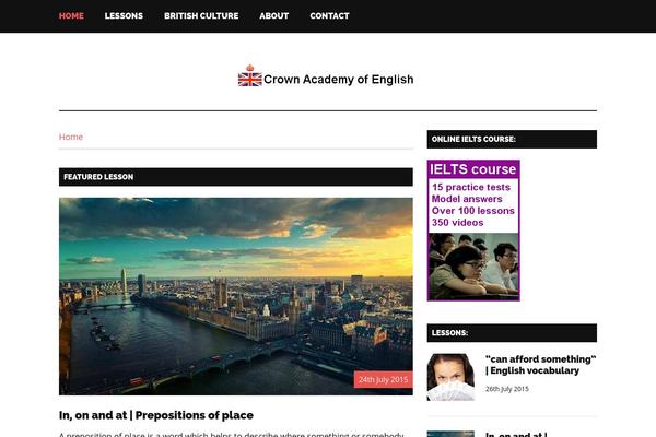 Magazine Pro theme site design template sample