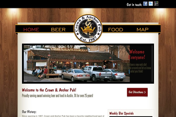 ca2012 theme websites examples