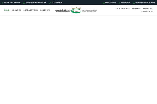 Industrial-child theme site design template sample