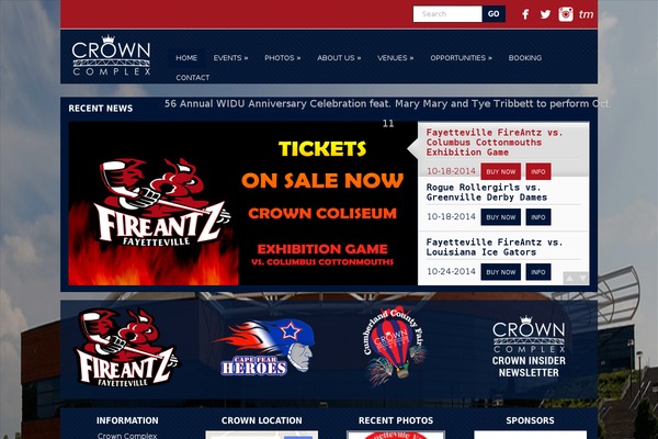 crowncomplexnc theme websites examples