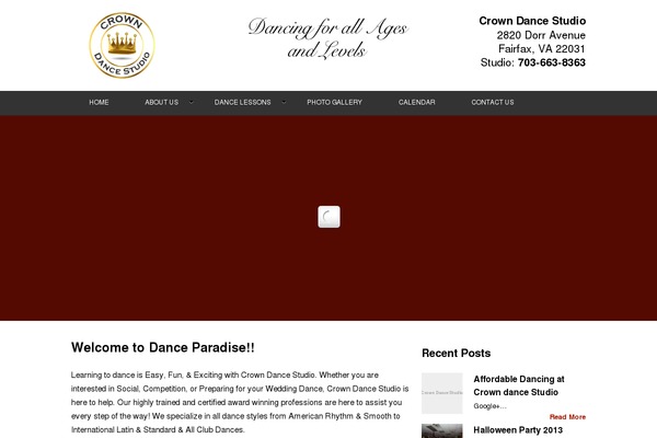 Ultimatum theme site design template sample