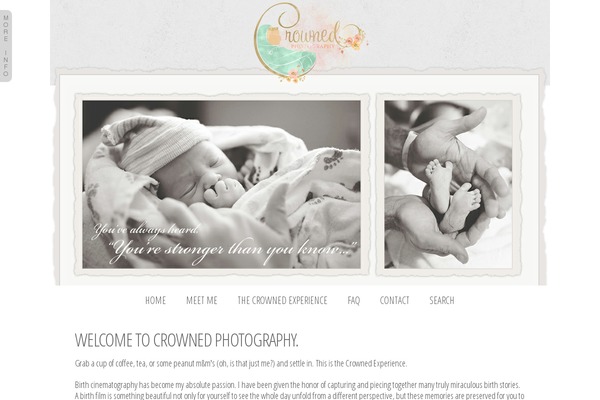 Prophoto4 theme site design template sample