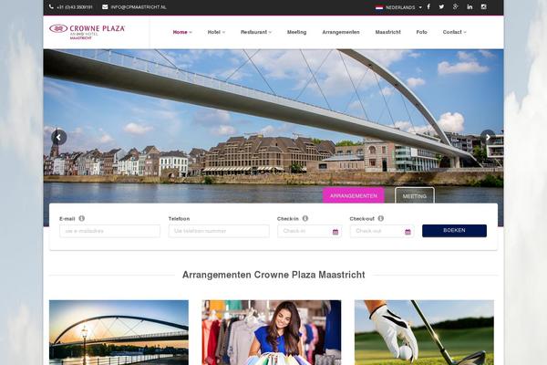 Starhotel theme site design template sample