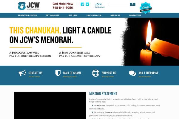 Vantage theme site design template sample