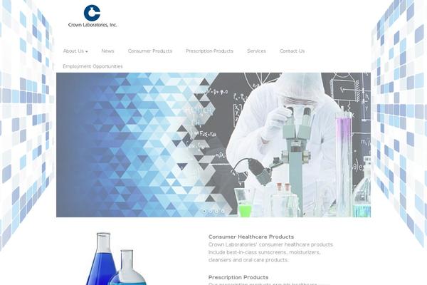 Crown theme site design template sample