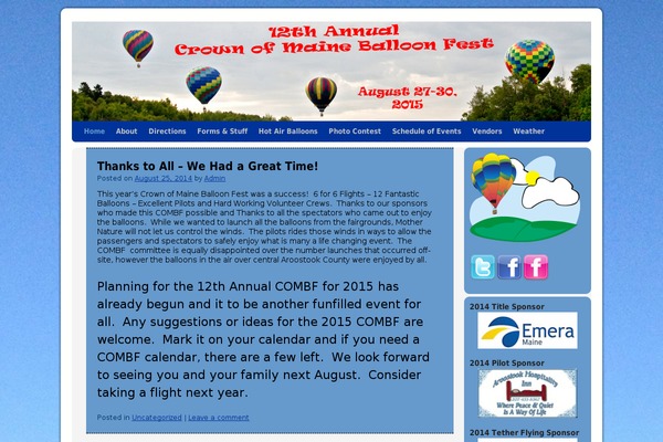 2010 Weaver theme site design template sample
